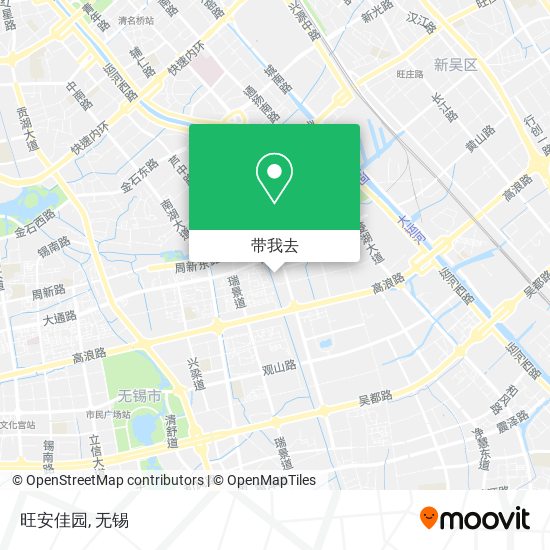 旺安佳园地图