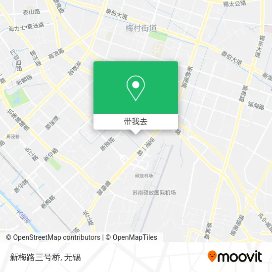 新梅路三号桥地图