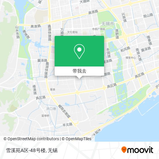 雪溪苑A区-48号楼地图