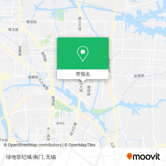 绿地世纪城-南门地图