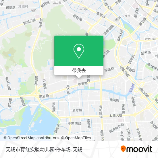 无锡市育红实验幼儿园-停车场地图