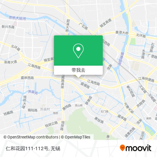 仁和花园111-112号地图