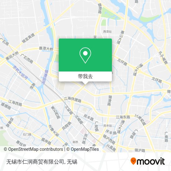 无锡市仁润商贸有限公司地图