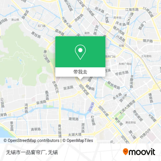 无锡市一品窗帘厂地图