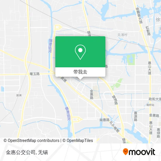 金惠公交公司地图