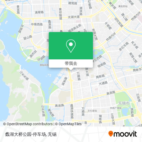 蠡湖大桥公园-停车场地图