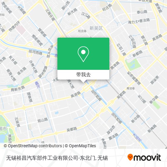 无锡裕昌汽车部件工业有限公司-东北门地图