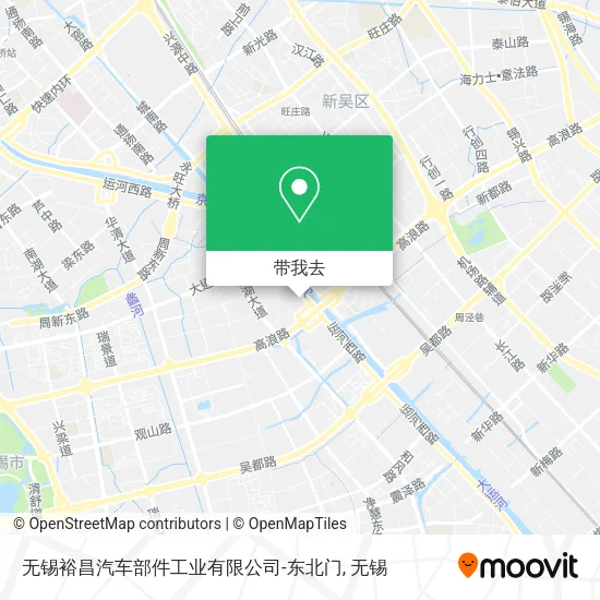 无锡裕昌汽车部件工业有限公司-东北门地图