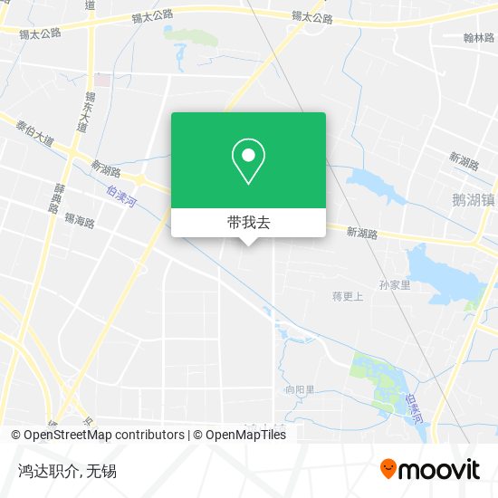 鸿达职介地图