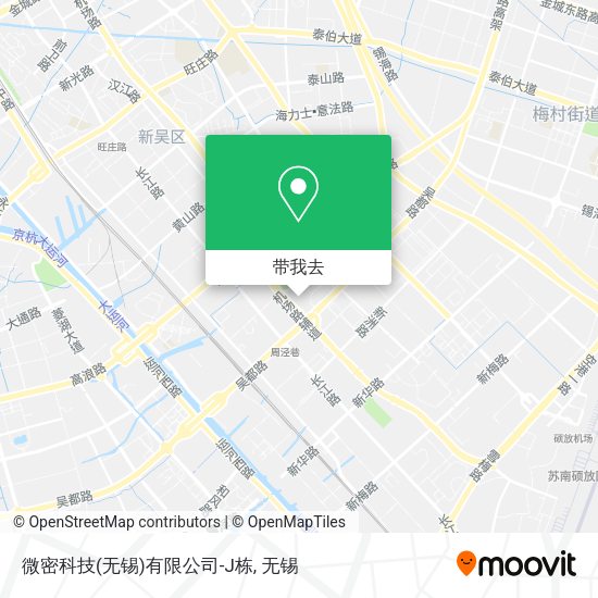 微密科技(无锡)有限公司-J栋地图