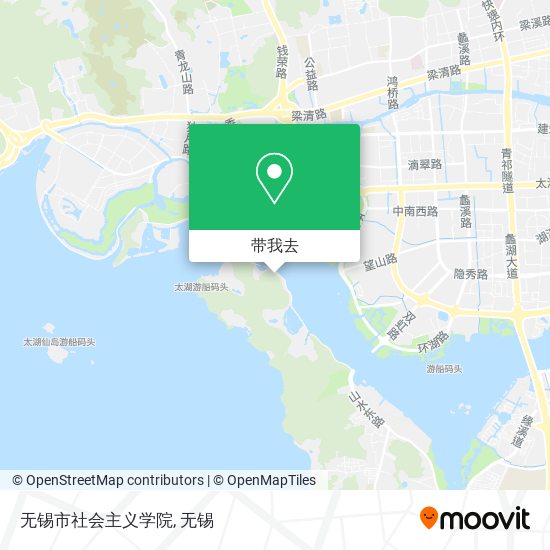 无锡市社会主义学院地图