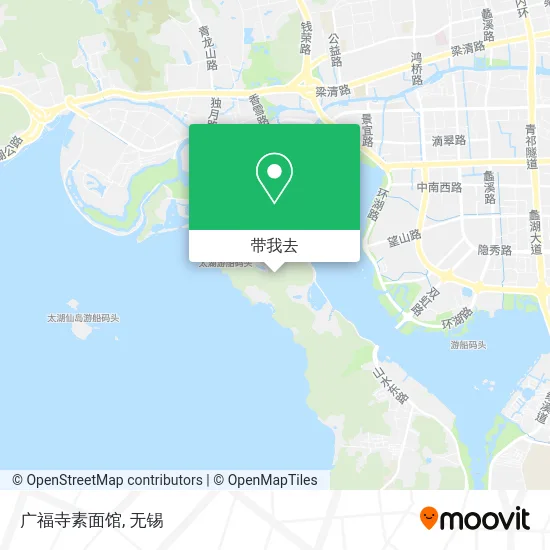 广福寺素面馆地图