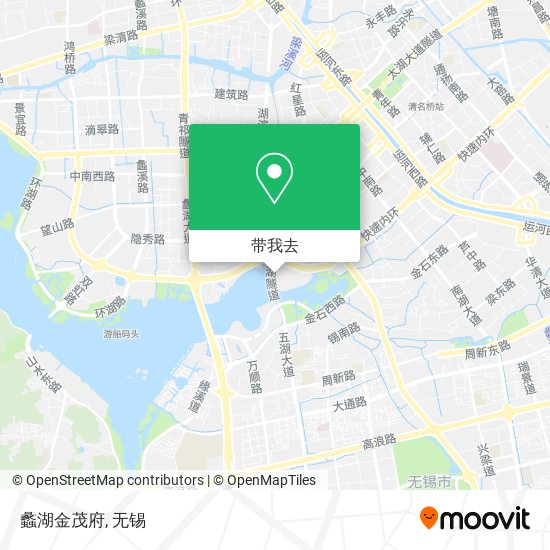 蠡湖金茂府地图