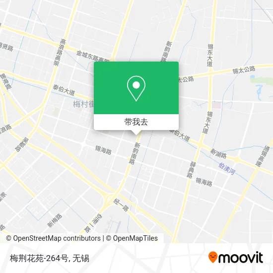 梅荆花苑-264号地图