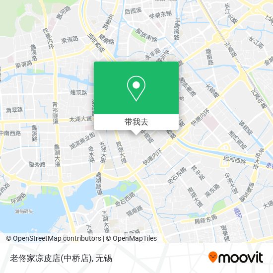 老佟家凉皮店(中桥店)地图
