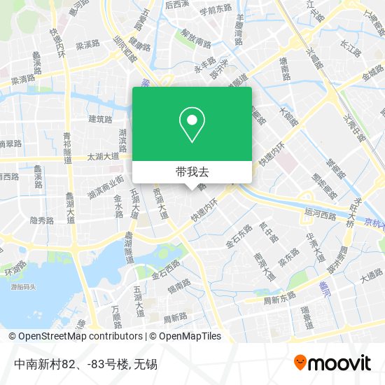 中南新村82、-83号楼地图
