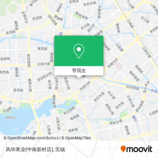 风华果业(中南新村店)地图