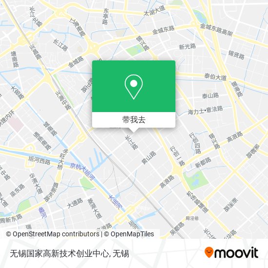 无锡国家高新技术创业中心地图