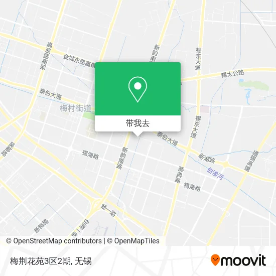 梅荆花苑3区2期地图