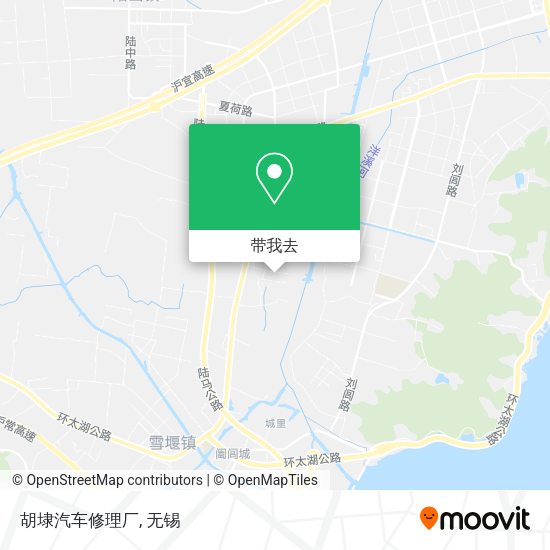 胡埭汽车修理厂地图