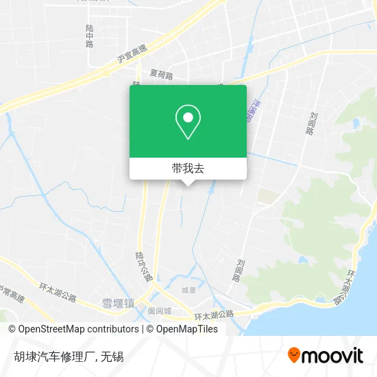 胡埭汽车修理厂地图