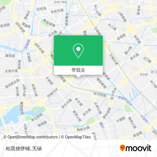 柏晨烧饼铺地图