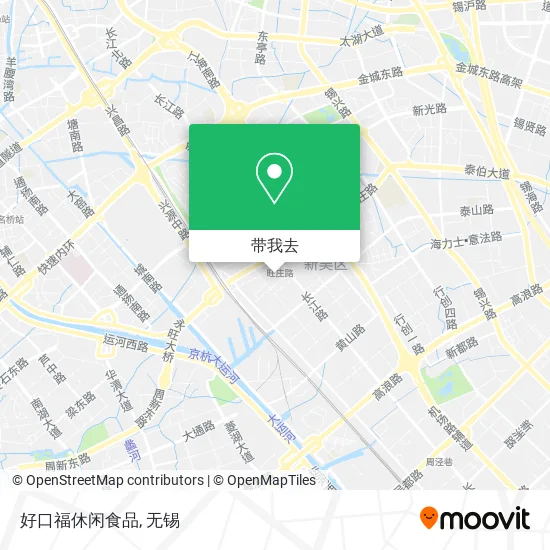 好口福休闲食品地图