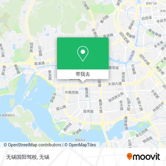 无锡国阳驾校地图