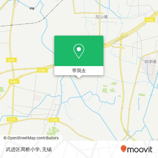 武进区周桥小学地图