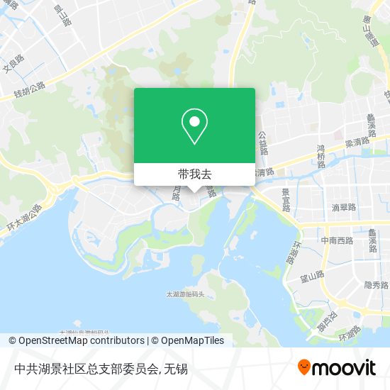 中共湖景社区总支部委员会地图