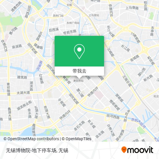 无锡博物院-地下停车场地图