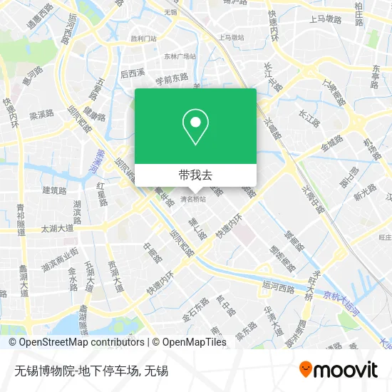 无锡博物院-地下停车场地图