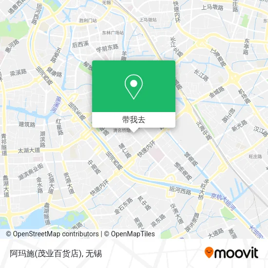 阿玛施(茂业百货店)地图