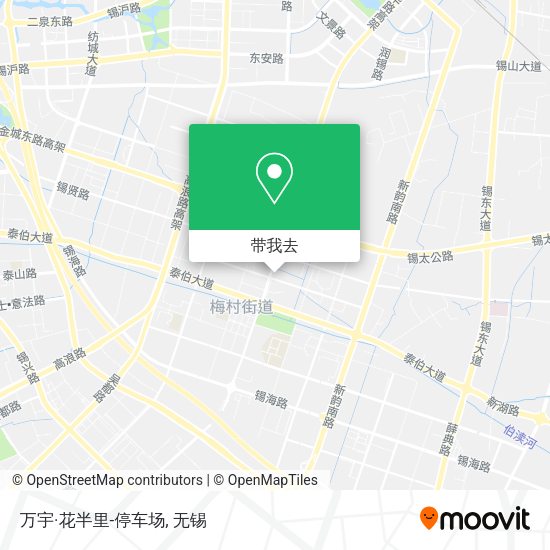 万宇·花半里-停车场地图