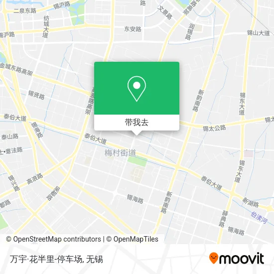 万宇·花半里-停车场地图