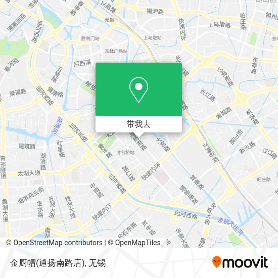 金厨帽(通扬南路店)地图