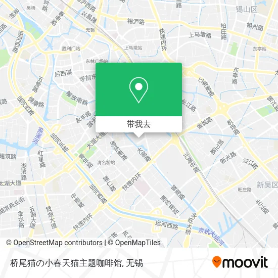 桥尾猫の小春天猫主题咖啡馆地图