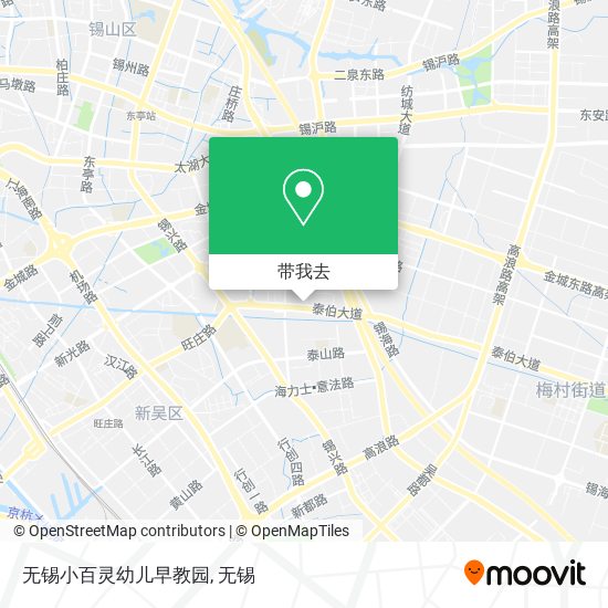 无锡小百灵幼儿早教园地图
