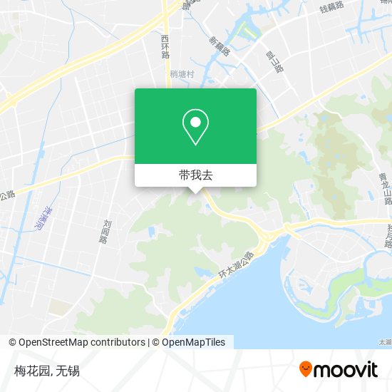 梅花园地图