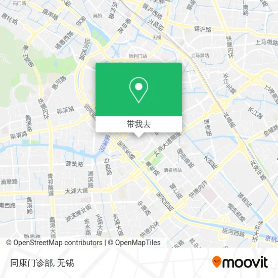 同康门诊部地图