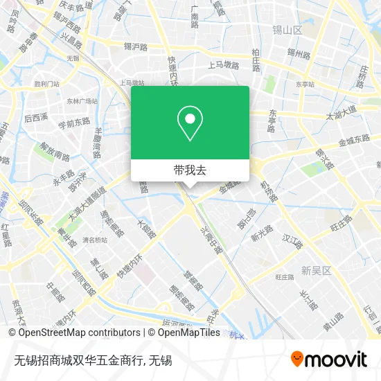 无锡招商城双华五金商行地图