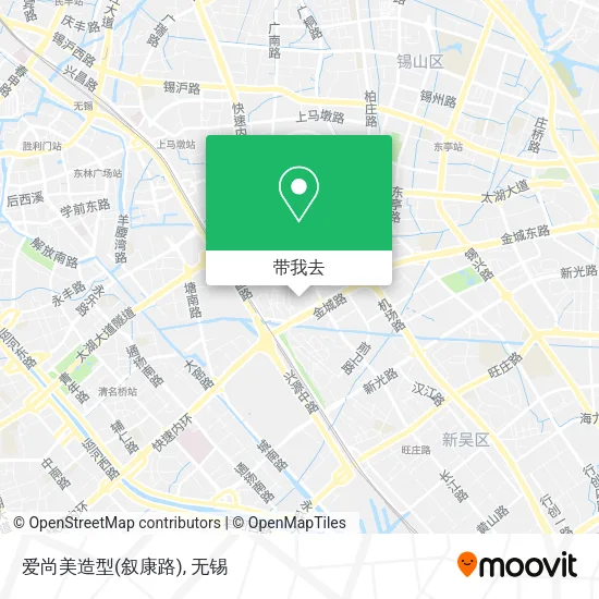 爱尚美造型(叙康路)地图