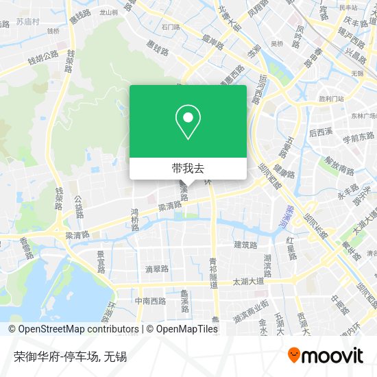 荣御华府-停车场地图
