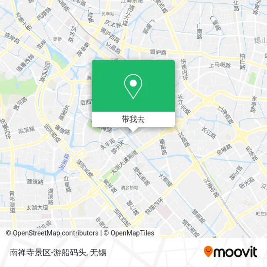 南禅寺景区-游船码头地图