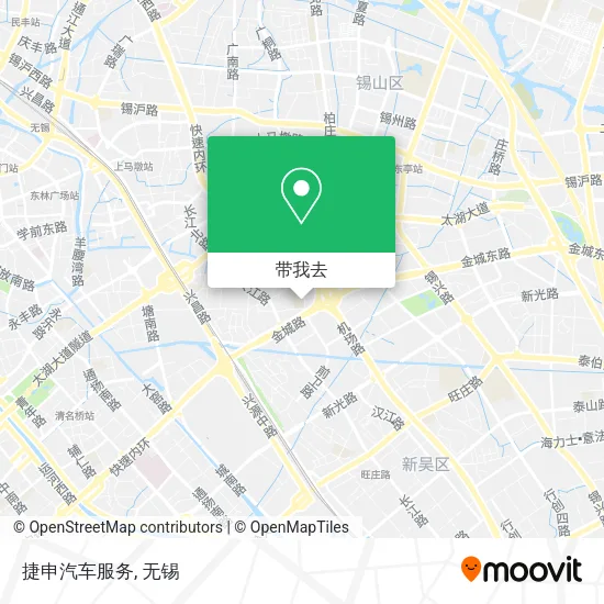 捷申汽车服务地图