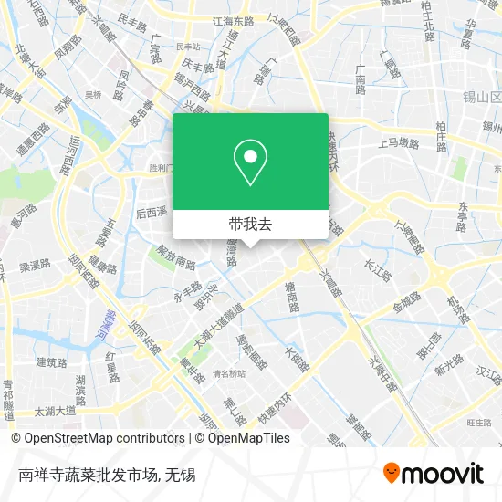 南禅寺蔬菜批发市场地图