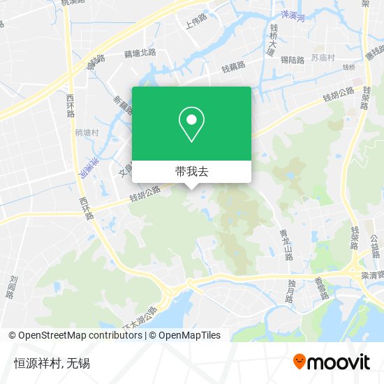 恒源祥村地图