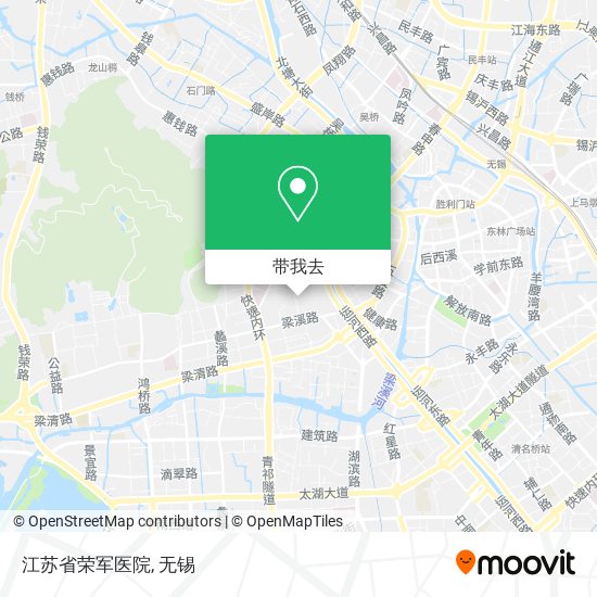 江苏省荣军医院地图