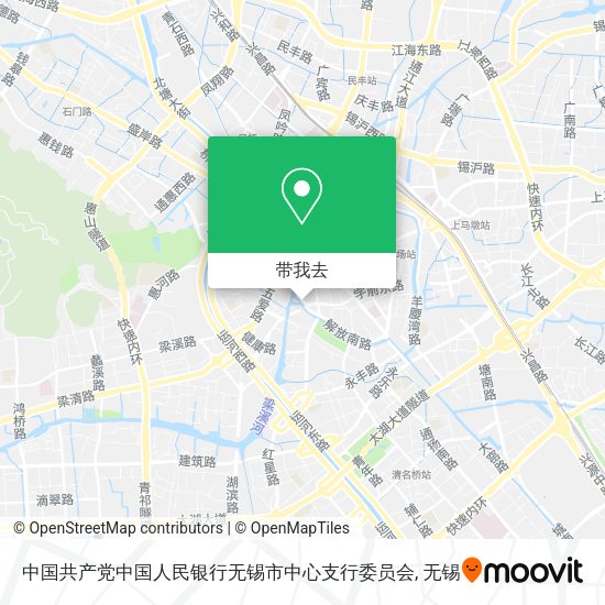 中国共产党中国人民银行无锡市中心支行委员会地图