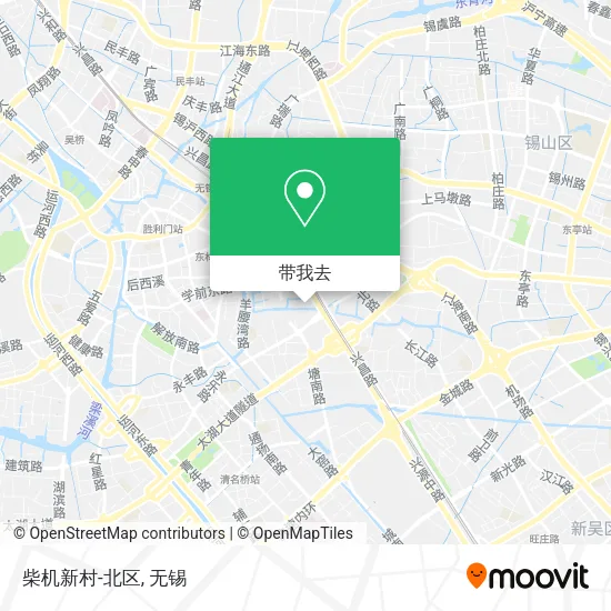 柴机新村-北区地图
